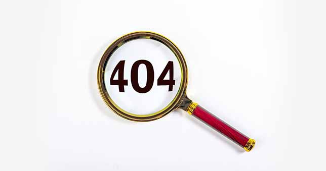 Effective methods to identify and fix 404 error pages