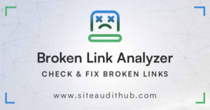 Broken Link Analyzer