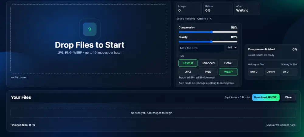 Image Compressor siteaudithub