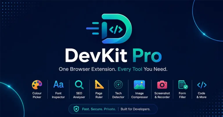 DevKit Pro all-in-one browser extension with developer tools