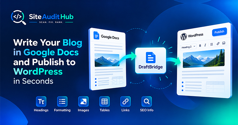 Google Docs to WordPress: Write Your Blog and Publish in Seconds